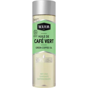 Huile de café vert WAAM 75 ml – soin naturel raffermissant anticellulite bio