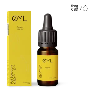 Full Spectrum Huile de CBD 10% biologique 10ml