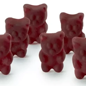 Oursons infusion bio fraise-framboise 50g – Un Thé pour Soi. Sans théine, doux et fruités, parfaits pour une pause cocooning naturelle et apaisante.